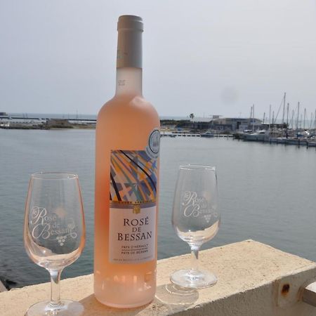 Appartement Avec Balcon, Vue Mer, Piscine, Parking Agde Bagian luar foto