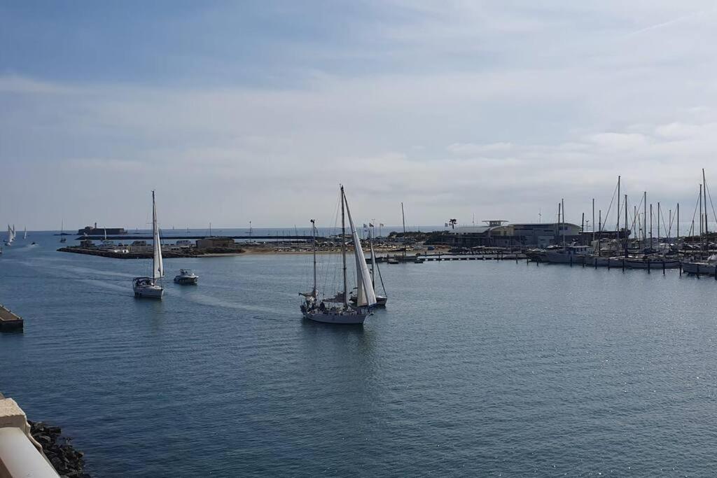 Appartement Avec Balcon, Vue Mer, Piscine, Parking Agde Bagian luar foto