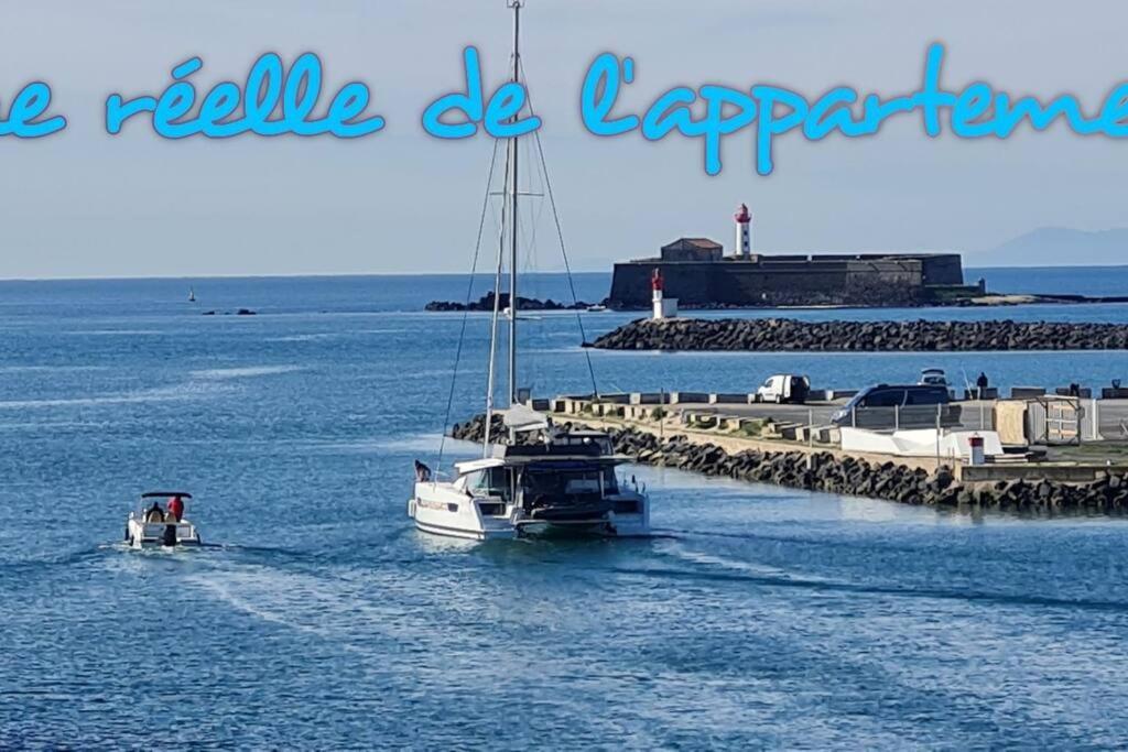 Appartement Avec Balcon, Vue Mer, Piscine, Parking Agde Bagian luar foto