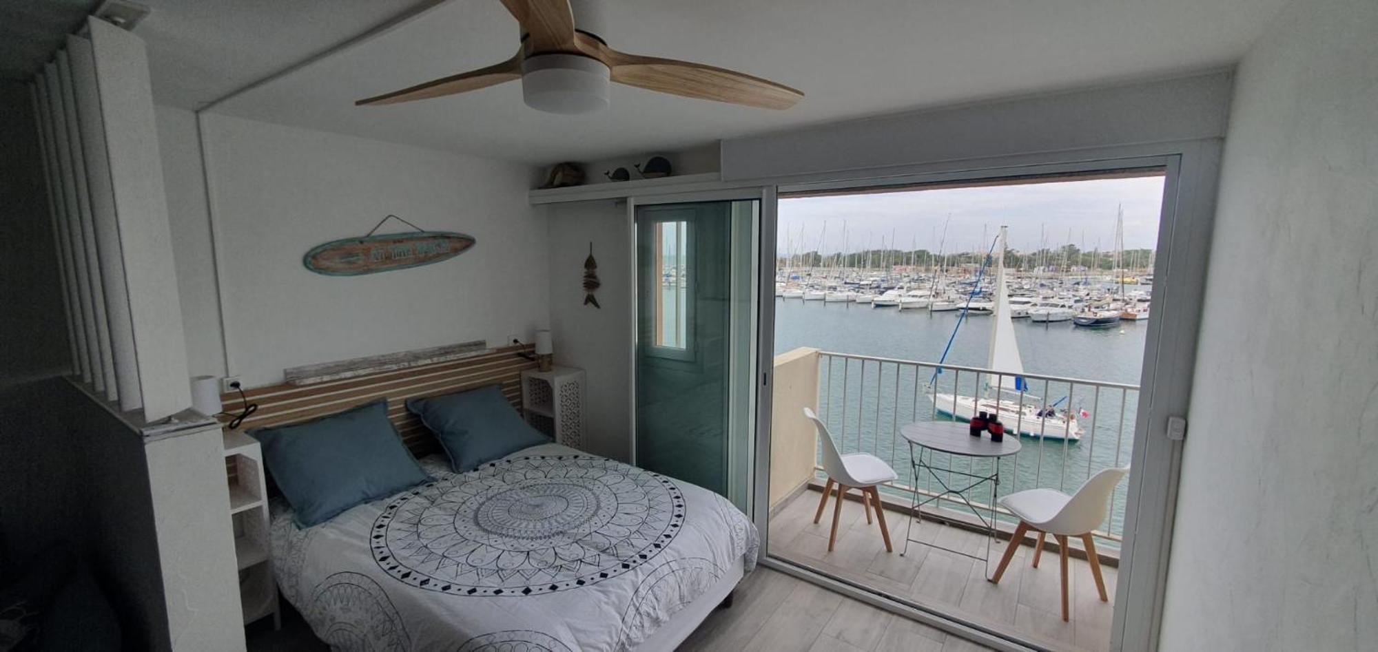 Appartement Avec Balcon, Vue Mer, Piscine, Parking Agde Bagian luar foto